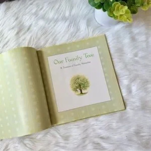Our Family Tree: A Treasury of Family Memories Hardcover Keepsake Book 50 Pages - Picture 4 of 5